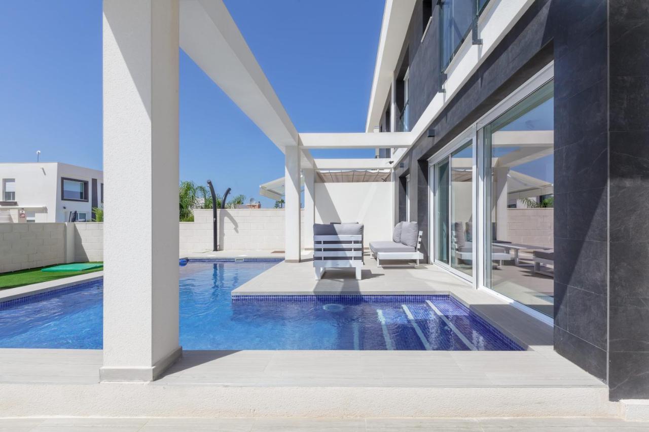Casa Bos Dolpfin Wellness Luxury Entire Villa Pool & Jacuzzi Gran Alacant Near Beach Puerto Marino Экстерьер фото
