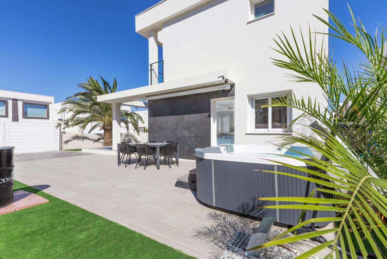 Casa Bos Dolpfin Wellness Luxury Entire Villa Pool & Jacuzzi Gran Alacant Near Beach Puerto Marino Экстерьер фото