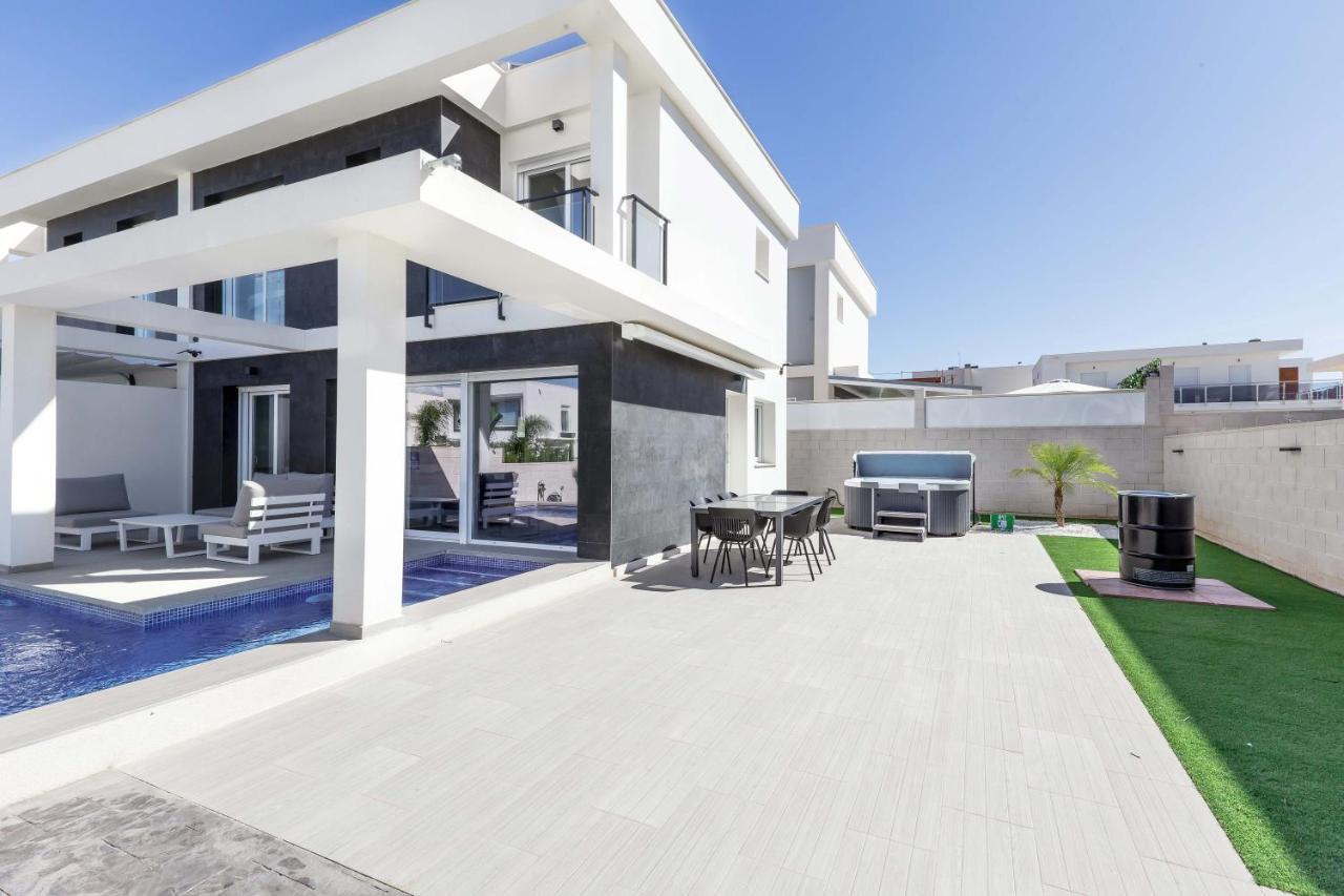 Casa Bos Dolpfin Wellness Luxury Entire Villa Pool & Jacuzzi Gran Alacant Near Beach Puerto Marino Экстерьер фото