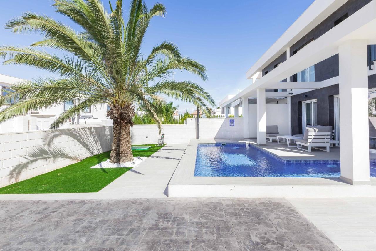 Casa Bos Dolpfin Wellness Luxury Entire Villa Pool & Jacuzzi Gran Alacant Near Beach Puerto Marino Экстерьер фото