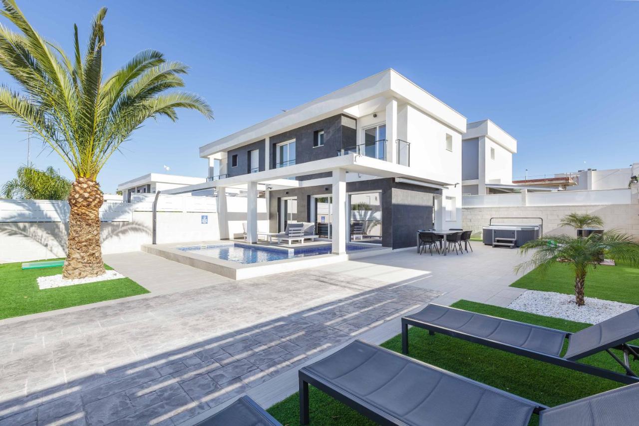 Casa Bos Dolpfin Wellness Luxury Entire Villa Pool & Jacuzzi Gran Alacant Near Beach Puerto Marino Экстерьер фото